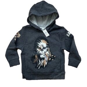 Gap Kids STAR WARS Chabuka Glitter Hoodie sz4T